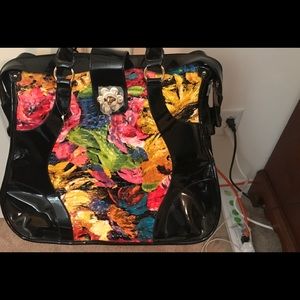Inshandbags Colorful Carry-on wheeled bag. NWT